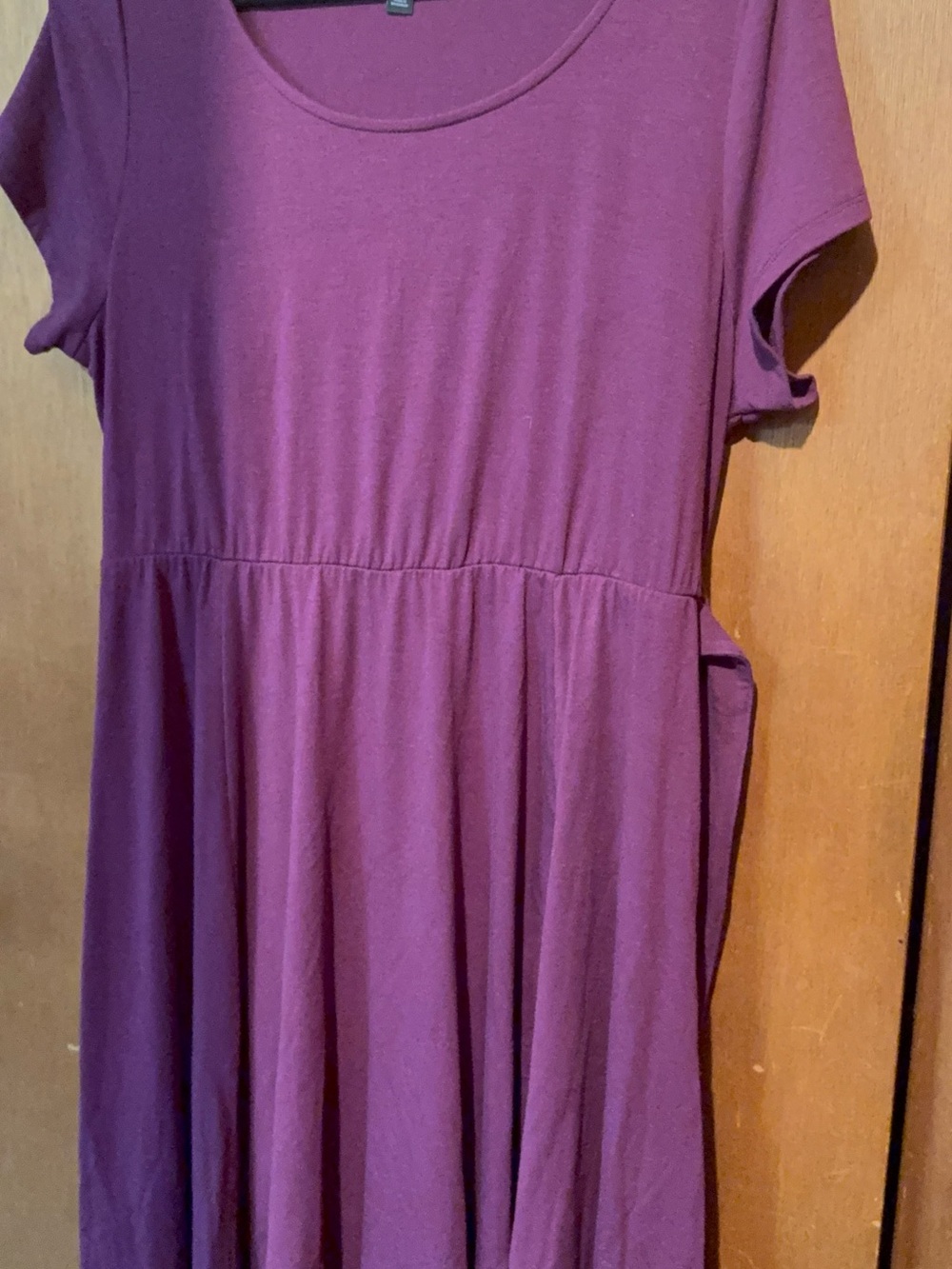 torrid Purple Short Sleeve Knit Dress for women